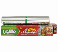 200 pieds carrés. Rouleau de papier d'aluminium de papier d'aluminium de haute qualité de 62m pour l'usage de cuisine de nourriture