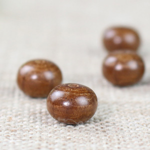 Perles en bois rondes 6x11mm pour la fabrication de bracelets, perles abacus, bois de dragon, matériel de bricolage - Product Image 1
