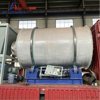 Séchoir à tambour industriel compact, écoénergétique et respectueux de l'environnement, capable de sécher du sable de quartz, de sciure de bois, etc.