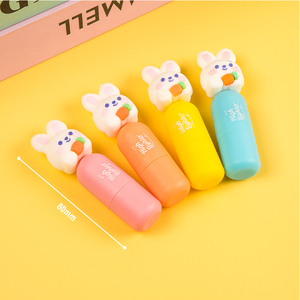 Dễ Thương Động Vật Thỏ Thỏ Mini <span class=keywords><strong>Highlighter</strong></span> Bút Thiết Lập Cho Cô Gái Chất Lỏng <span class=keywords><strong>Highlighter</strong></span> Với Xiên Bàn Chải Tip <span class=keywords><strong>Highlighter</strong></span> Nhà Sản Xuất - Product Image 4