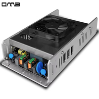 Module d'amplificateur professionnel en métal à faible consommation d'énergie PFA3K4 SRM PFC 1000 Watts Classe D 4 canaux pour caissons de basses actifs