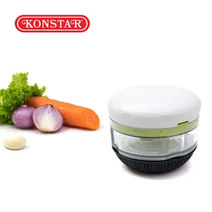 Hot Selling Modern Stainless Steel Fast Green Hand Operated Cutting Onion Kitchen Slicer Set