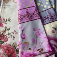 Drap de lit en tissu sergé, tissu de haute qualité, impression en microfibre 100% polyester