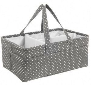 Sac de rangement pour couches bébé en toile polyester personnalisé, fabriqué en usine BSCI, organiseur de couches bébé - Product Image 2