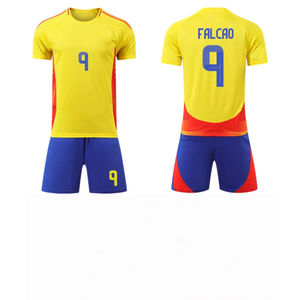 Pantalones Cortos <span class=keywords><strong>de</strong></span> Fútbol Transpirables y Ecológicos <span class=keywords><strong>de</strong></span> Alta Calidad, Versión Jugador Tailandés, Personalizados para Colombia, Unisex, para Entrenamiento, <span class=keywords><strong>Copa</strong></span> 2026 - Product Image 3