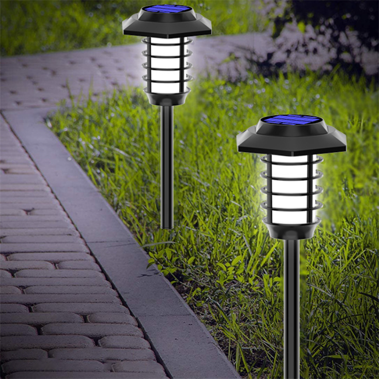 Latest Decorative Lighting Waterproof Garden Solar Torch Lights Colorful Flame Light Solar Led