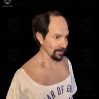 Masque de fête réaliste en silicone pour homme, respirant et écologique, idéal pour Halloween, le cosplay, Pâques, accessoires de performance, coiffe de mascarade