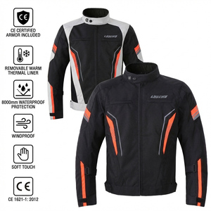 เสื้อแจ็คเก็ตมอเตอร์ไซค์สำหรับขี่ท่องเที่ยวและแข่งรถ รุ่น STOCK LYSCHY 2036H กันน้ำ กันลม ระบายอากาศได้ดี ใช้ได้ทุกฤดู - Product Image 1