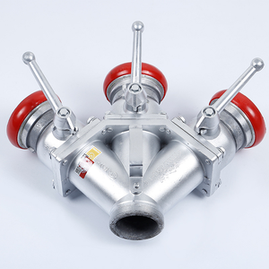 Divisor de Agua para Manguera Contra Incendios de 3 Vías, 2.5 Pulgadas |   Conector Rápido de 1 Entrada y 3 Salidas para División de Agua en la Lucha Contra Incendios - Product Image 4