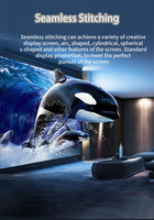 Pantalla LED Solar para Exteriores Xxx que Ofrece Imágenes Visuales HD a Todo Color. Impermeable, a Prueba de Polvo y Ahorrador de Energía para Anuncios en Edificios Comerciales.
