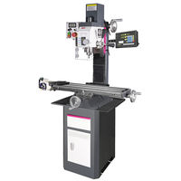 Machine à percer et à fraiser FS-7028VS, moteur de qualité industrielle, vitesse variable, perçage, fraisage, taraudage, acier, aluminium, cuivre