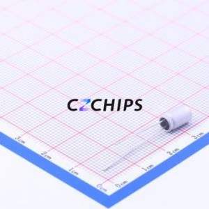 Condensador Sólido HS0J337M0508PC, Componente de Orificio Pasante (THT), D5xL8mm 330uF 20% 6.3V 2mm - Product Image 2