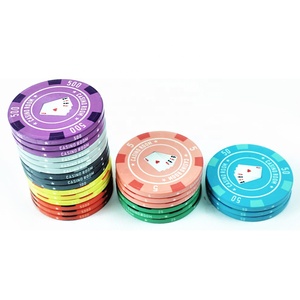 थोक कस्टम बहु रंग 10g चीनी मिट्टी पोकर चिप्स के लिए 39mm कस्टम लोगो desgin कैसीनो टेबल खेल खेल - Product Image 3