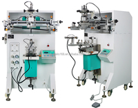 Machine d'Impression Sérigraphique Cylindrique pour Gobelets en Plastique et en Carton, Impression Mono-Couleur du Logo sur Bouteilles en Verre et Tasses à Thé au Lait