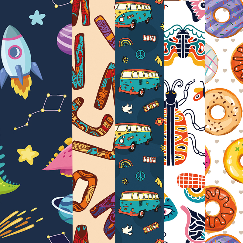 New coming reusable printed fabric BPA free waterproof fabric PUL for baby reusable cloth diaperand wet bag