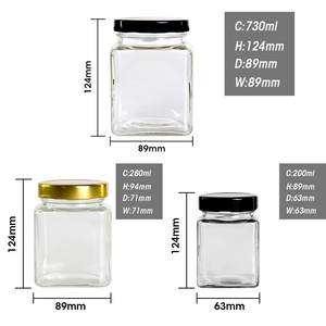 Bán buôn mật ong lọ thủy tinh nồi de Miel En verre 250g de tarros botellas de vidrio Para - Product Image 6