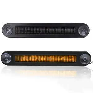 Streifen bildschirm LED-Anzeige 7*40 ultra dünner Auto-Streifen bildschirm/LED-Auto Englisch monochromer Mini-Streifen bildschirm