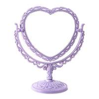 Fournisseurs de nouveaux produits à la mode, commode de chambre à coucher amovible en forme d'amour pour femme, petit miroir cosmétique