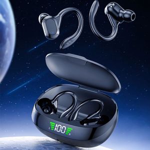 Écouteurs sans fil sportifs SP16 à double crochets d'oreille avec affichage numérique TWS - Product Image 2