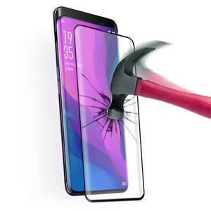Cạnh Keo Điện Thoại Di Động Uốn Điện Thoại Tempered Glass Nhà Máy 9H 3D Full Bìa Bảo Vệ Màn Hình Cho 0PP0 HD Bảo Vệ Màn Hình Phim - Product Image 6