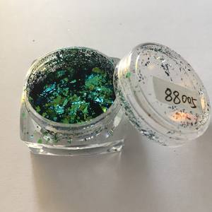 Sihirli yıldızlı gökyüzü ayna etkisi bukalemun tozu gevreği tırnak/jel lehçe için - Product Image 6