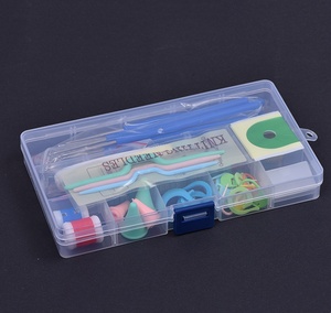 Kit Outils de <span class=keywords><strong>Crochet</strong></span> et <span class=keywords><strong>Tricot</strong></span> Manuel: 53 Pièces, Comprend Aiguilles à Coudre, Crochets, Accessoires et Marqueurs de Mailles Verrouillables - Product Image 4
