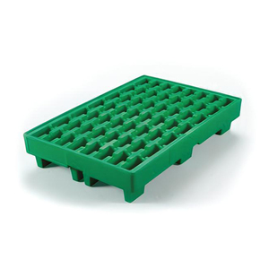 Réservoir de collecte en polyéthylène Carvel 1200x800x225mm pour acides, bases et alcalis, capacité 35lt - Product Image 1