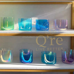 Cuencos Cantores de Cristal de Cuarzo de Color Claro Cósmico con Sonidos Sagrados, Precio al por Mayor, 432Hz/440Hz, Instrumentos de Sanación por Sonido para Chakras - Product Image 2