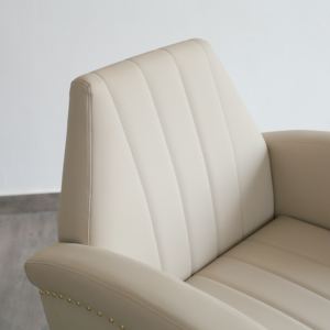 Güzellik berber antika <span class=keywords><strong>Salon</strong></span> ekipmanları ve mobilya saç tüm amaçlı sandalyeler Metal berber dükkanı tarzı sandalye - Product Image 3