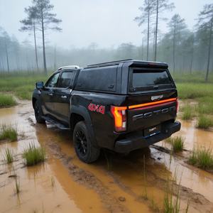 หลังคาแข็งแบบล็อคได้ อลูมิเ<span class=keywords><strong>น</strong></span>ียมอัลลอยด์ สำหรับรถ Foton Tunland กระบะ 5 <span class=keywords><strong>ฟ</strong></span>ุต พร้อมแร็คหลังคา <span class=keywords><strong>ราคา</strong></span>โรงงาน ทนลมแรง สำหรับรถออ<span class=keywords><strong>ฟ</strong></span>โรด 4x4 - Product Image 2