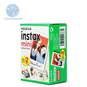 Fujifilm Instax Mini Film 2 Pack 20 Lembar Twin Pack Putih Frame untuk Fujifilm Instax Mini 70/8/9/50 Kamera Hadiah Natal