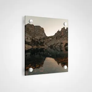 Tùy chỉnh UV dịch vụ in ấn với máy in phẳng và tùy chỉnh lụa Màn hình in ấn trên Acrylic khối Logo tấm bảng tấm bảng điều khiển - Product Image 1