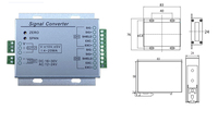 Módulo Amplificador de Celda de Carga Multicanal DC18-30V para Adquisición de Valor de Fuerza, Transmisor de Pesaje y Amplificador de Celda de Carga ECU