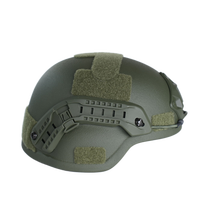 Casque tactique Wendy 3A en aramide/PE, protection de la tête réglable, protection personnelle, casque de sécurité, type circulaire, sans fente, 6