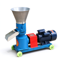 Mini machine de traitement des aliments pour animaux à haute efficacité 7,5 kW 200 kg/h, machine à granulés pour volailles pour usage domestique et agricole, à vendre au Kenya