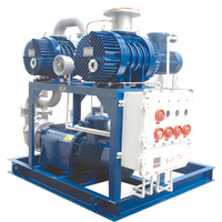 EVP Unit pompa vakum pendorong akar air, 108-9000 M3/h untuk penghalus minyak/Farmasi/industri alkali