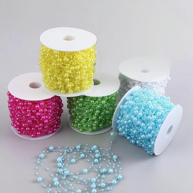 2025 White Plastic Garment Accessory Pearl