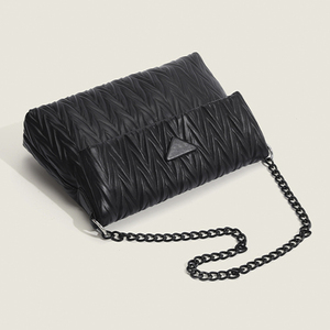 Borsa a tracolla a tracolla moda matelasse - Product Image 3