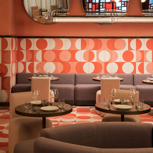 Dài cong nhà hàng gian hàng chỗ ngồi-Quán Cà Phê bàn ăn đặt & gian hàng ghế - Product Image 4