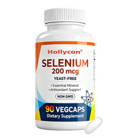 Fabricant OEM Sélénium sans levure pour une fonction thyroïdienne saine et un soutien immunitaire Supplément à haute absorption Capsules de sélénium