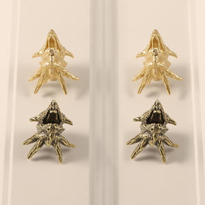 Tiradores de latón con cabeza de dragón imponente, herrajes de estilo chino para muebles, tiradores decorativos para cajones de armarios y roperos - Product Image 2