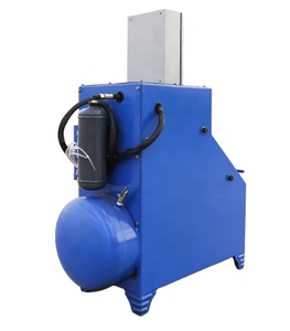Machine automatique pneumatique hydraulique pour le retrait des garnitures et plaquettes de frein de camions et bus - Product Image 1