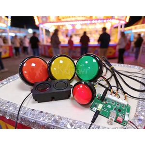 Juego de Arcade con Botones y Luces LED de Colores para Entrenamiento de Coordinación Mano-Ojo y Reacción Interactiva en Parques de Diversiones - Product Image 4
