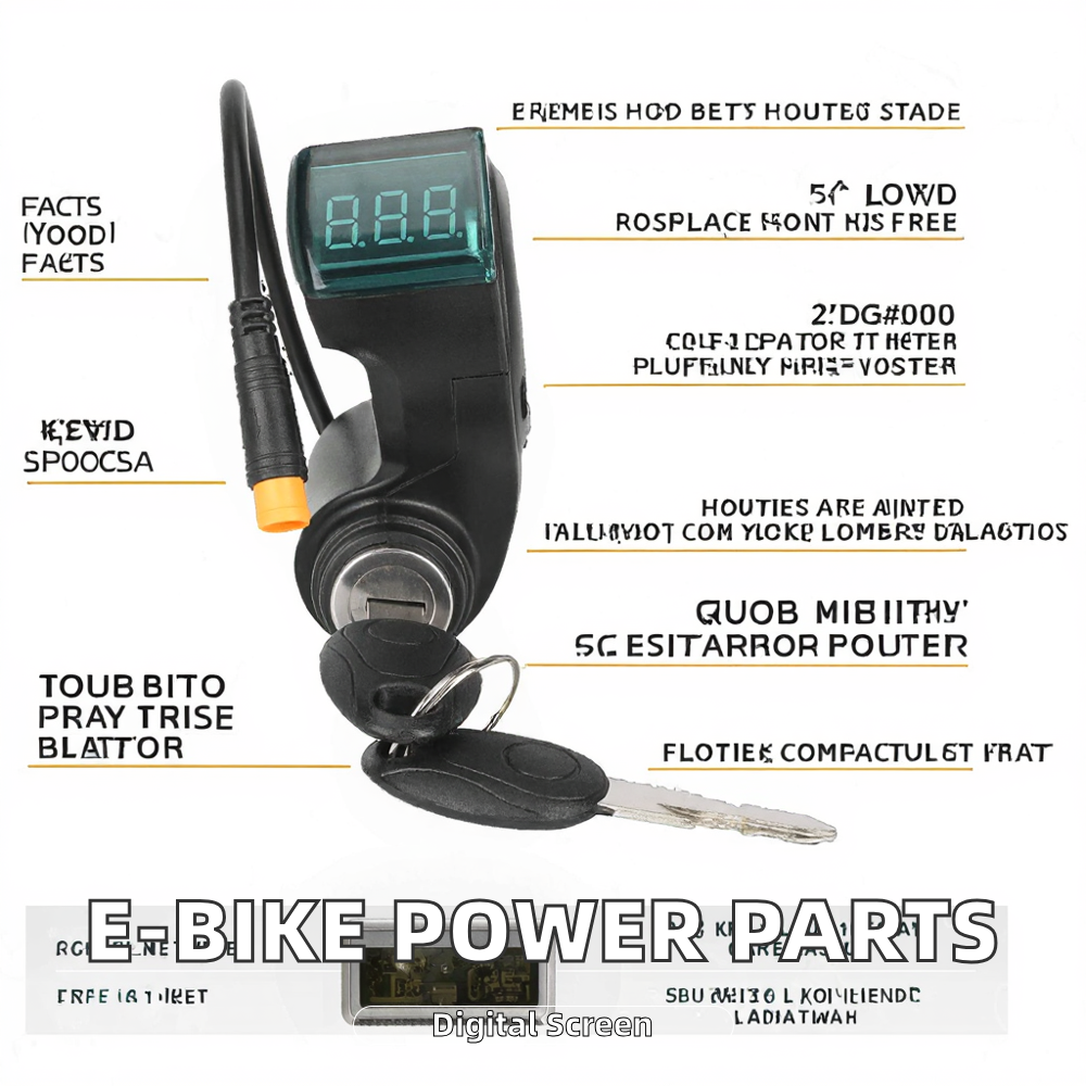 12-84V elektrikli bisiklet parçaları e-bisiklet Scooter güç