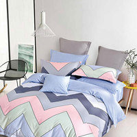 Ensemble de literie 6 pièces en coton égyptien personnalisé de haute qualité 200x200 ensemble de draps de lit