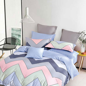 Tùy Chỉnh Chất Lượng Cao Ai Cập Cotton 6 Mảnh Bộ Đồ Giường Đặt 200X200 Bộ Đồ Giường Sheets <span class=keywords><strong>Set</strong></span> - Product Image 5