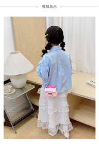 Bolso Bandolera Impermeable de PU para Niñas, con Cadena y Lazo, 5 Colores, <span class=keywords><strong>Precio</strong></span> Económico, Última Moda - Product Image 2