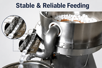 Moteur d'alimentation centrifuge haute vitesse ZETONG personnalisable et contrôlé par PLC pour l'emballage de bouteilles de grande capacité