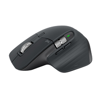 Souris sans fil Logitech MX Master 3 d'origine avec batterie rechargeable pour un changement facile entre plusieurs ordinateurs