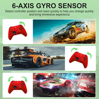 Manette filaire USB multifonctionnelle avec moteur de vibration, joystick, manette de jeu pour Xbox Series X Series S pour Xbox One PC